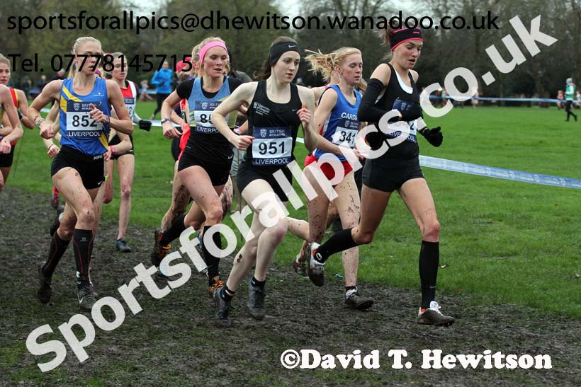 Senior women, British Athletics Liverpool Cross Challenge, Sefton Park, Liverpool. Photo: David T. Hewitson/Sports for All Pics